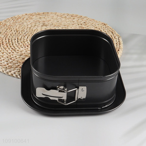 Hot selling non-stick square baking pan with tray