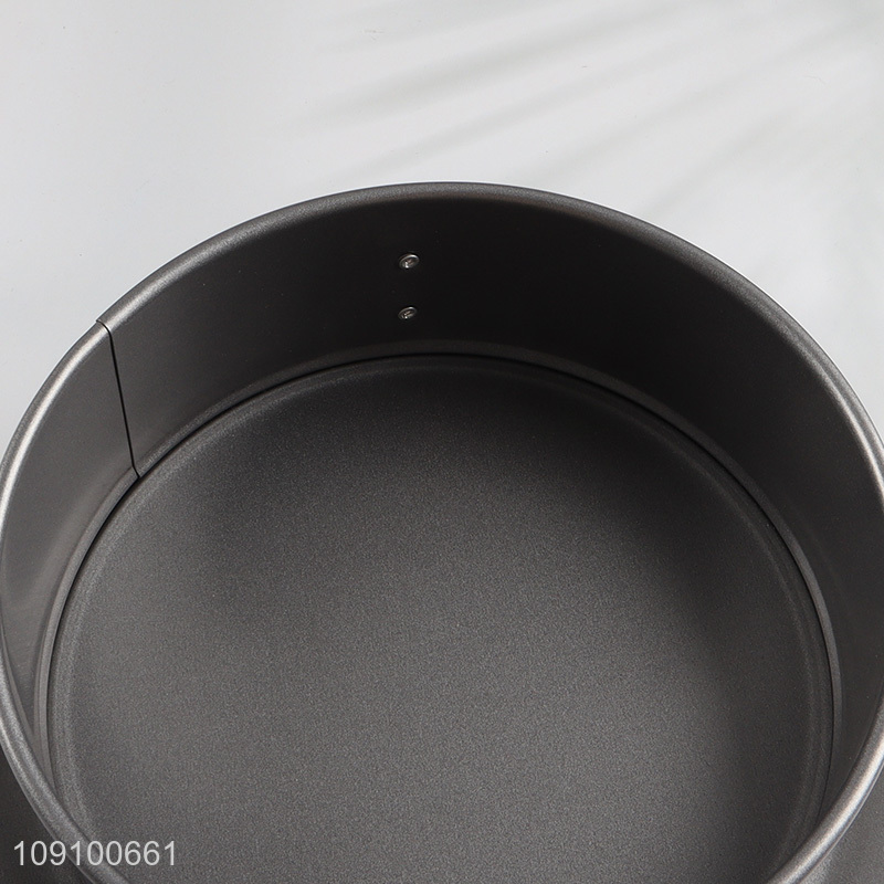 Top selling round non-stick food grade baking pan with tray