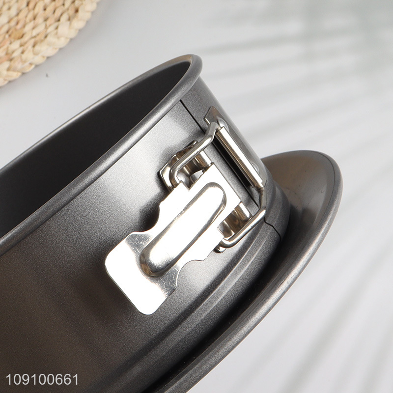 Top selling round non-stick food grade baking pan with tray