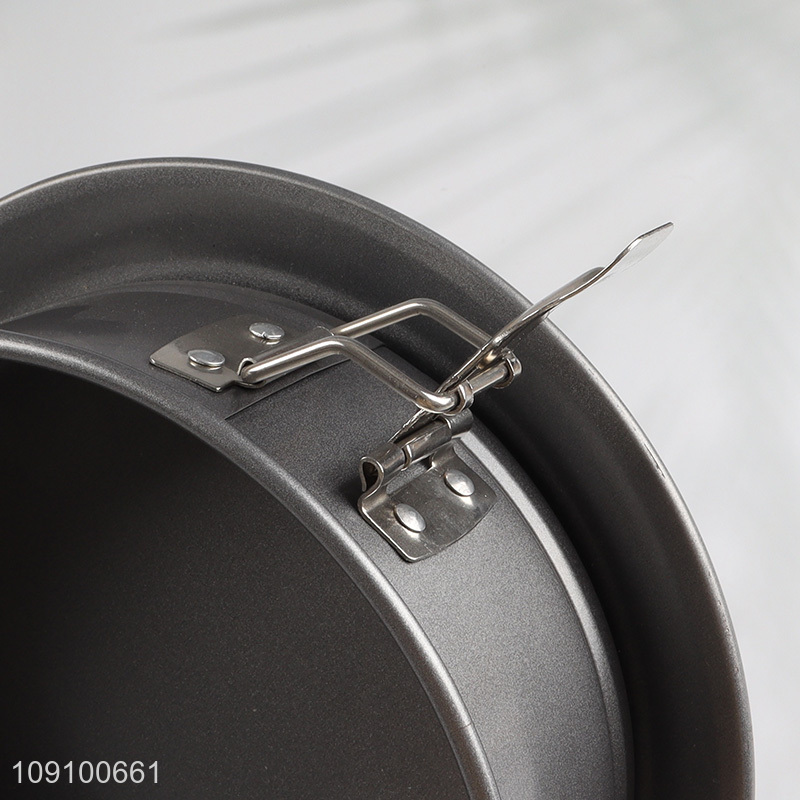 Top selling round non-stick food grade baking pan with tray