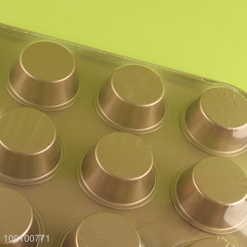 Wholesale Non-Stick Bakeware Set with Muffin Pan & 12 Silicone Cupcake Baking Cups