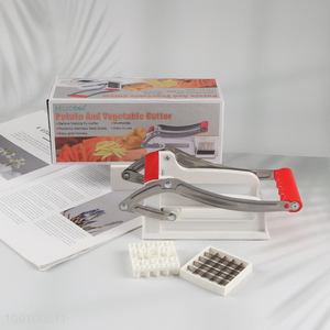 Online wholesale multifunctional kitchen gadget potato vegetable cutter