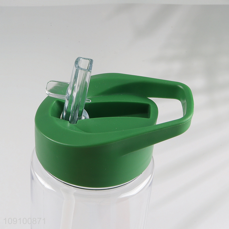 China factory transparent water bottle with diy sticker