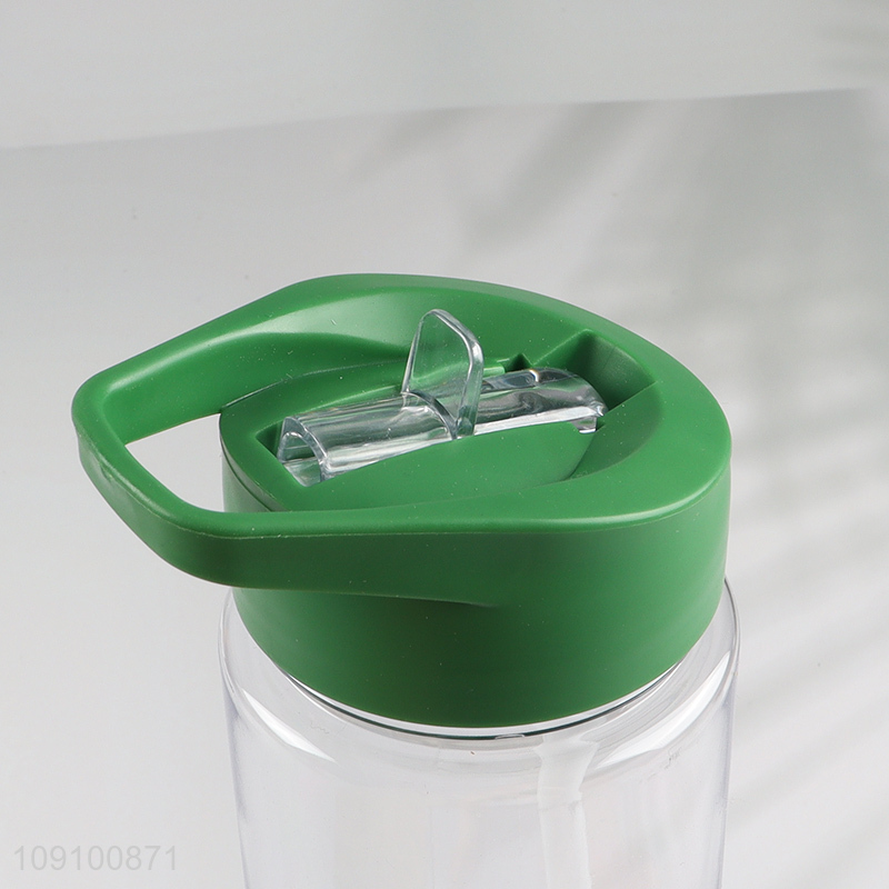 China factory transparent water bottle with diy sticker