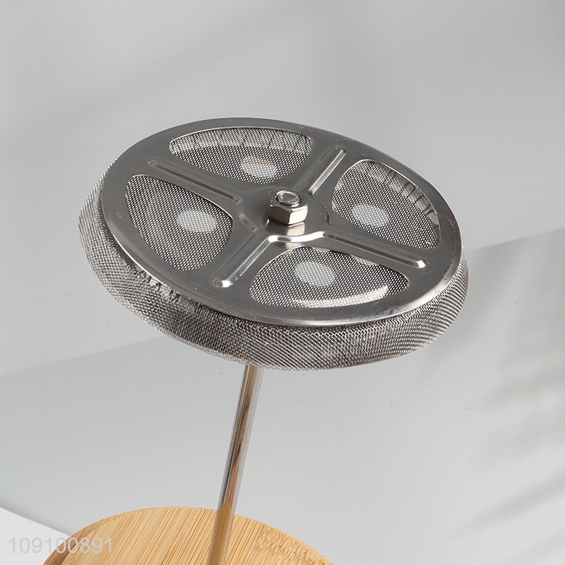 Good Quality Transparent French Press Tea Maker Coffee Maker