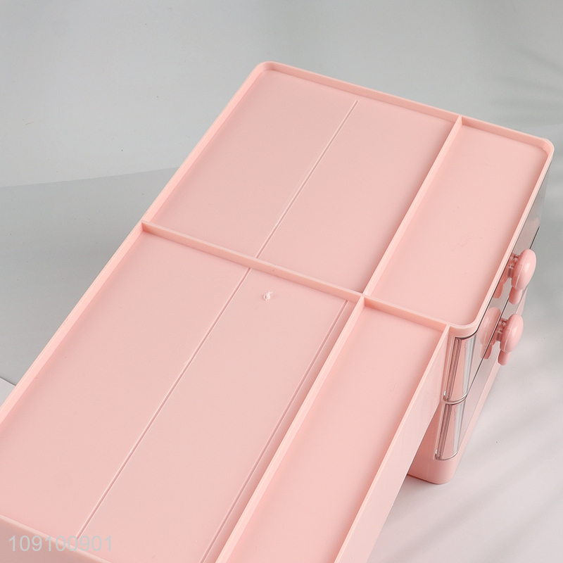 Good selling household plastic desktop storage drawer for jewelry