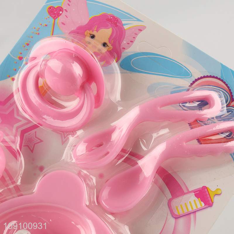 Good Quality Kids Pretend Play Kitchen Toys Feeding Set Toys