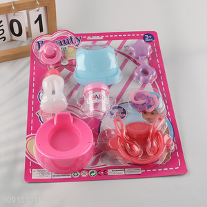 China Imports Kids Pretend Play Kitchen Toys Plastic Feeding Toys