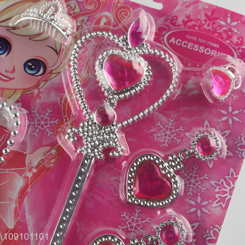 China Imports Girls Pretend Play Princess Dress Up Toy Set