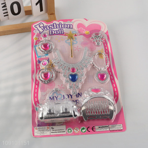 High Quality Kids Dress Up Toys Set Pretend Play Beauty Toys Set