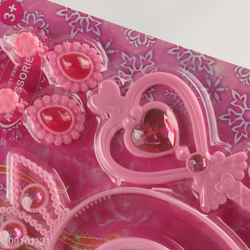 New Product Pretend Play Princess Dress Up Toys Set for Girls