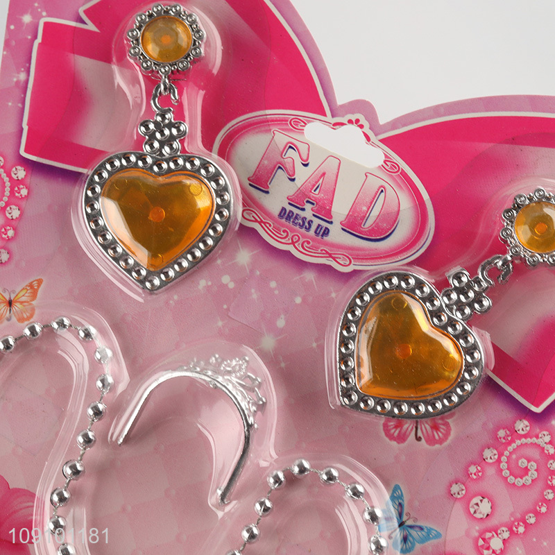 Good Quality Girls Pretend Play Make-Up Toy Set Fashion Jewelry Set