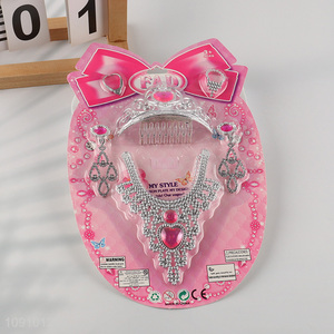 Factory Supply Kids Pretend Play Dress Up Toys Set for Girls