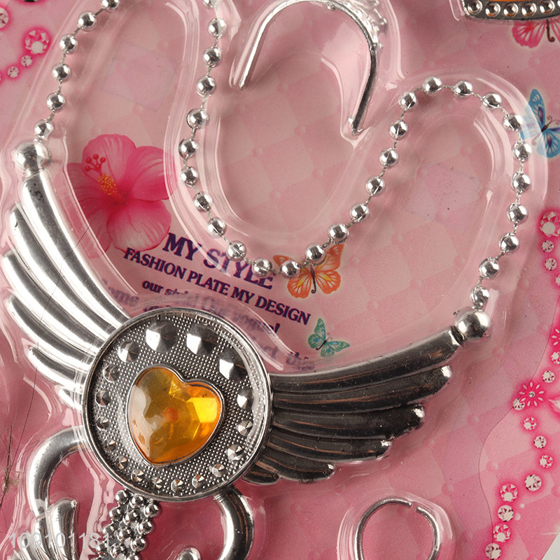 Good Quality Girls Pretend Play Make-Up Toy Set Fashion Jewelry Set