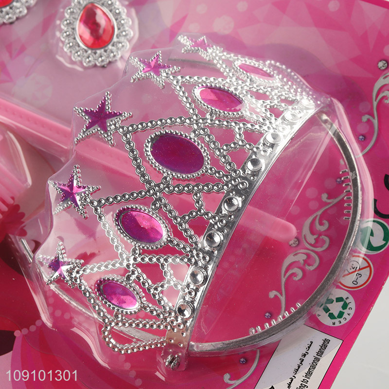 Good Quality Kids Girls Pretend Play Princess Dress Up Toys Set