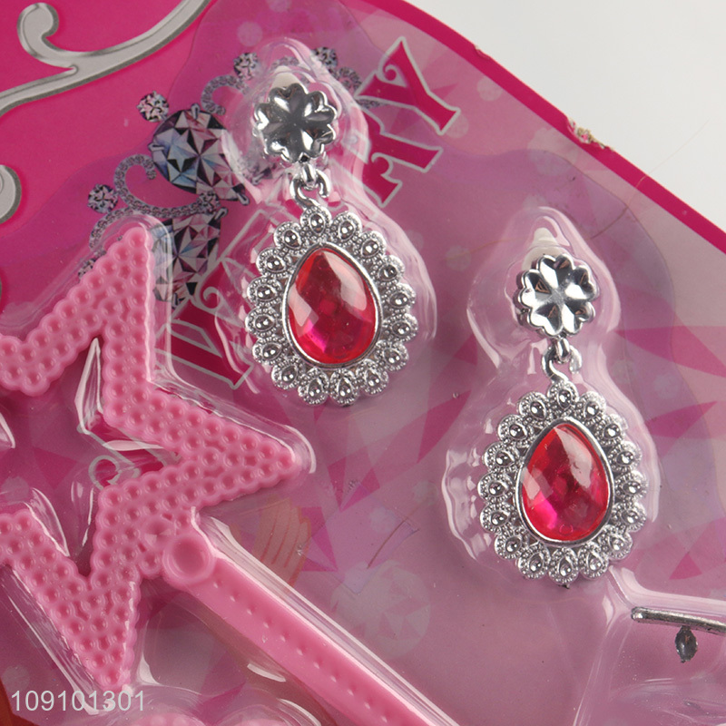 Good Quality Kids Girls Pretend Play Princess Dress Up Toys Set