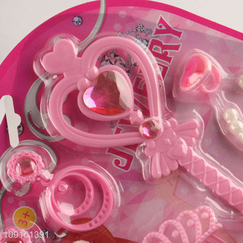 Good Quality Pretend Play Princess Dress Up Toys Set for Girls