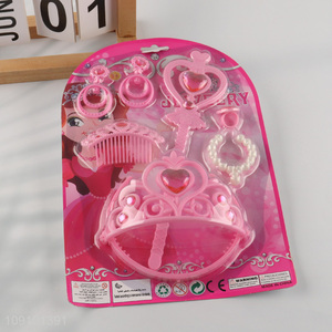 Good Quality Pretend Play Princess Dress Up Toys Set for Girls