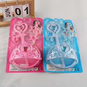 Hot Selling Kids Girls Pretend Play Princess Dress Up Toys Set