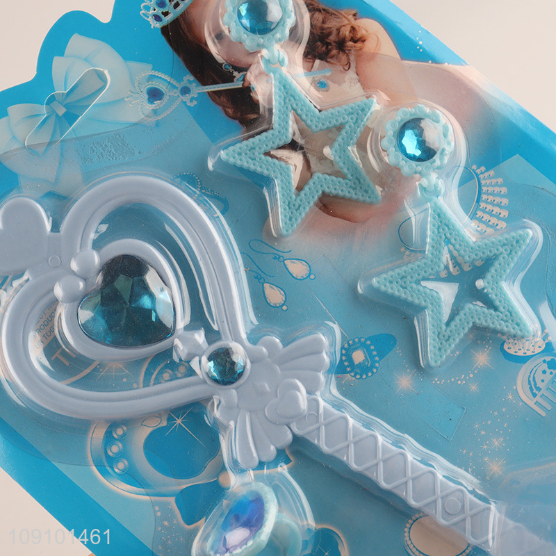 Hot Selling Kids Girls Pretend Play Princess Dress Up Toys Set