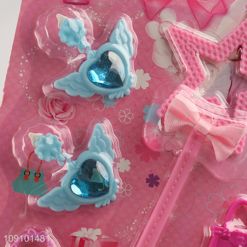 Good Quality Princess Dress Up Toys Pretend Play Toys for Kids Girls