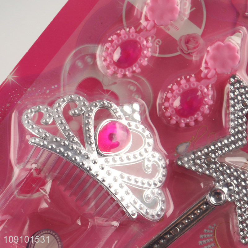 Factory Price Girls Pretend Play Princess Dress Up Toy Set