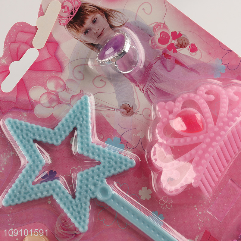 Factory Supply Princess Dress Up Toy Pretend Play Beauty Toys