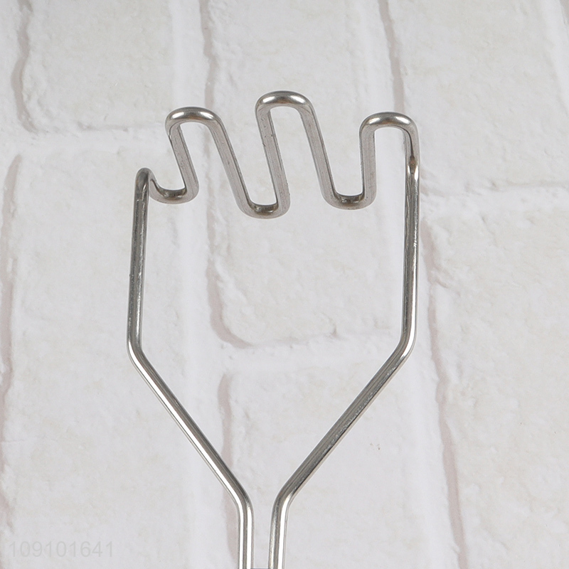 China factory stainless steel kitchen gadget potato press for sale