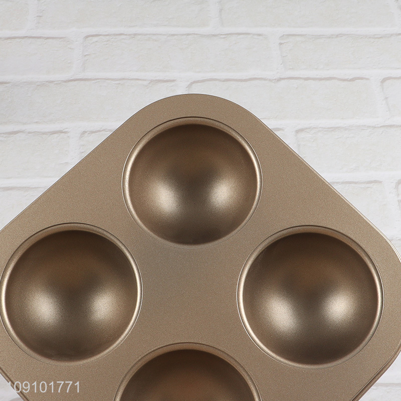 Good selling round mini non-stick cake mold cupcake baking mold