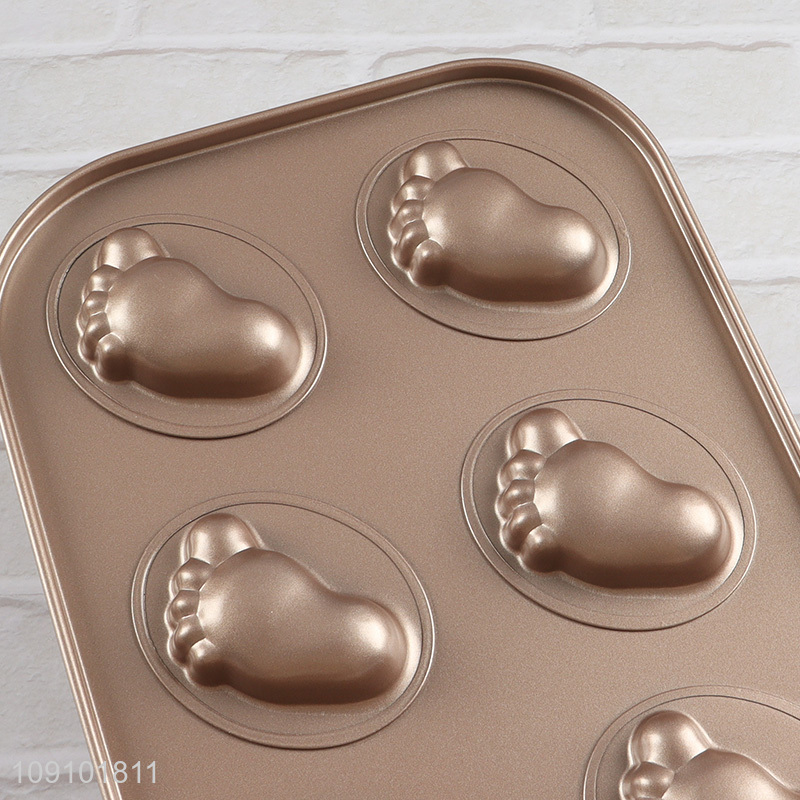 New arrival foot shape non-stick cake mold baking mold for sale