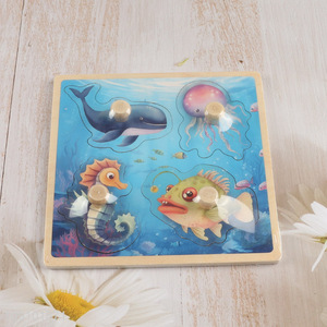 Popular products sea animal baby 3d puzzle toys early educational toys