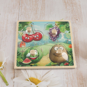 China products fruits shape baby 3d puzzle toys jigsaw games