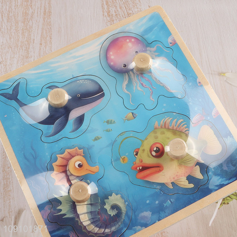 Popular products sea animal baby 3d puzzle toys early educational toys