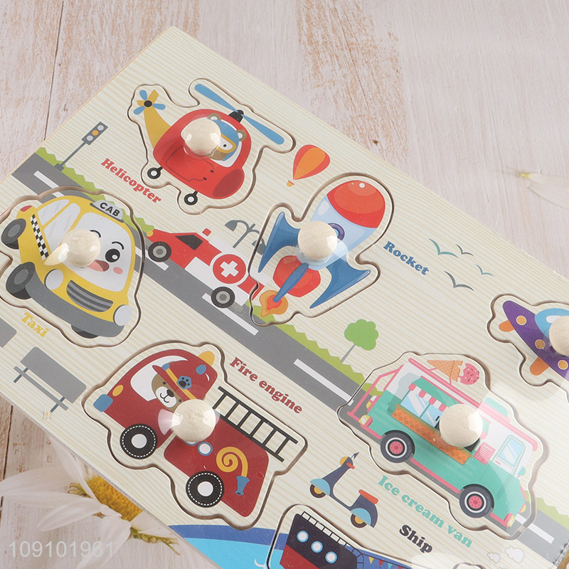 Hot items traffic series baby 3d puzzle toys jigsaw games