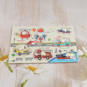 Hot items traffic series baby 3d puzzle toys jigsaw games