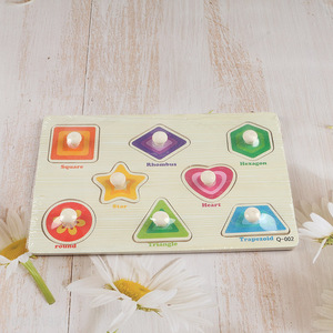 Hot sale wooden baby 3d puzzle toys educational toys wholesale
