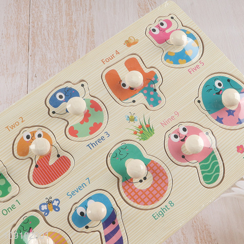 New product number teaching baby 3d puzzle toys early educational toys