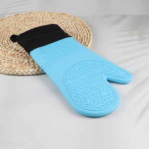 Hot selling heat-resistant oven mitt oven gloves for home kitchen