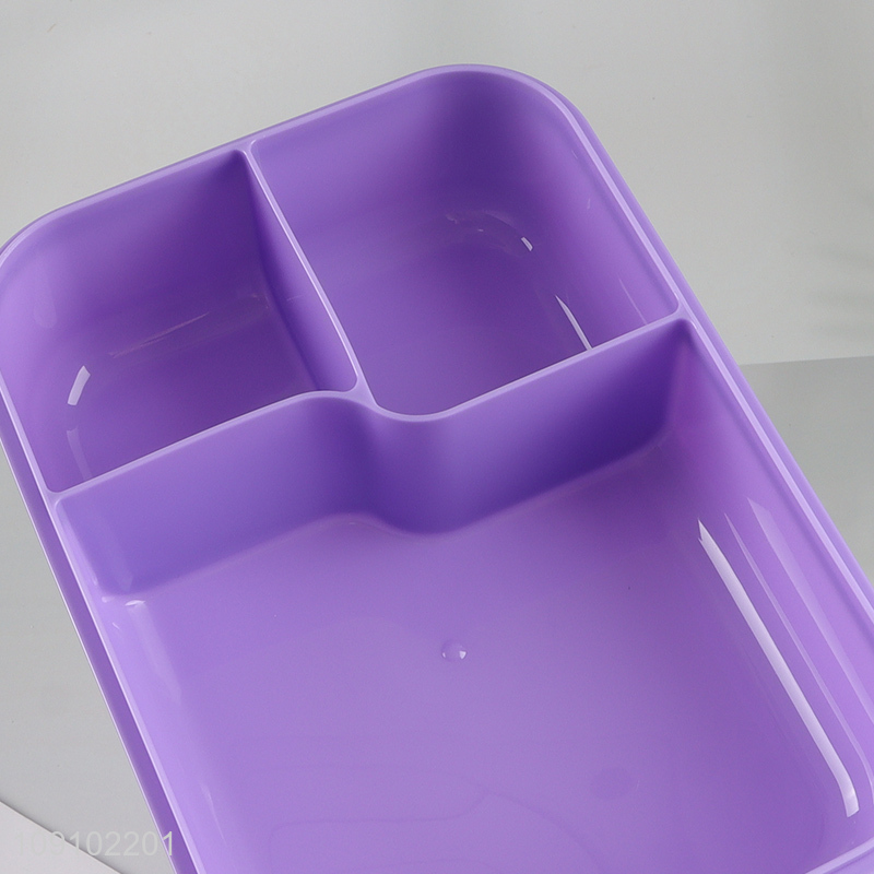 Top quality 1450ml portable school kids lunch box with tableware