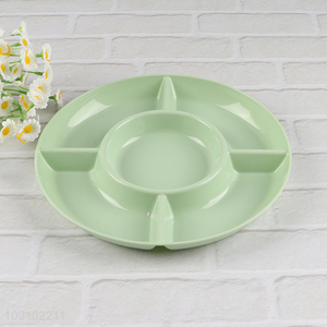 China products plastic household fruits plate snack plate for sale
