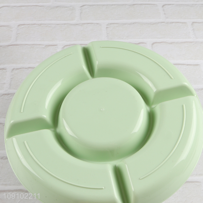 China products plastic household fruits plate snack plate for sale