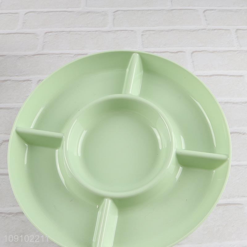 China products plastic household fruits plate snack plate for sale