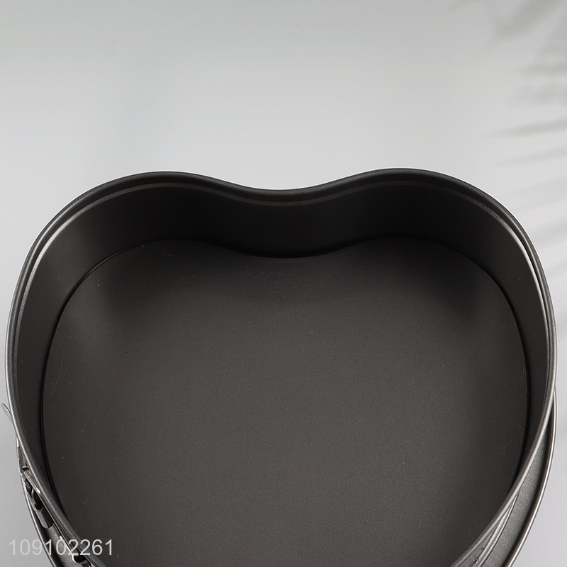 Popular products heart shape non-stick baking pan for baking tool