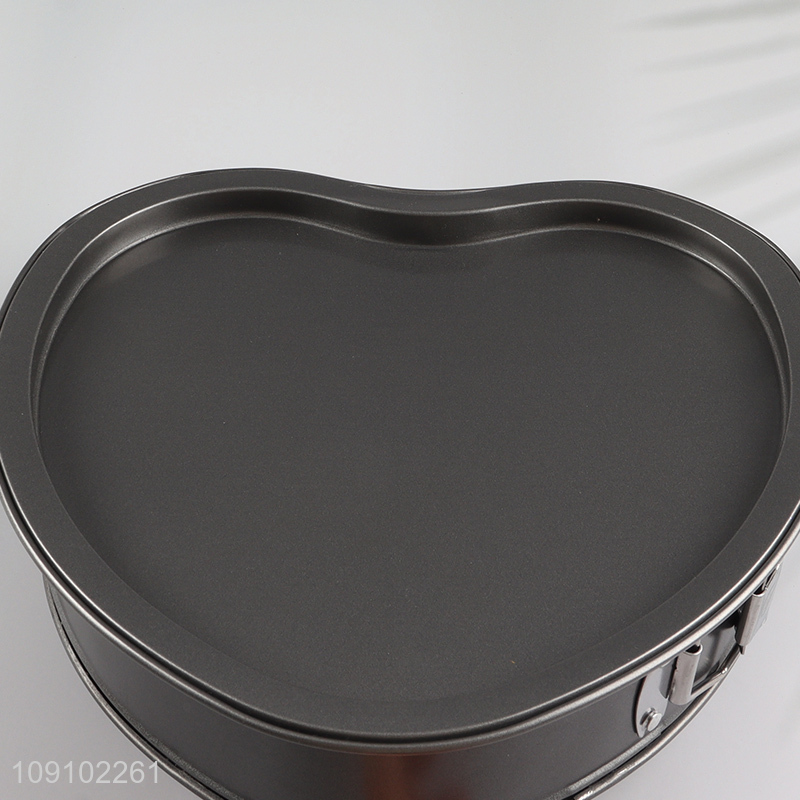 Popular products heart shape non-stick baking pan for baking tool