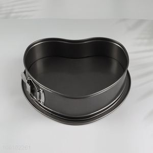 Popular products heart shape non-stick baking pan for baking tool