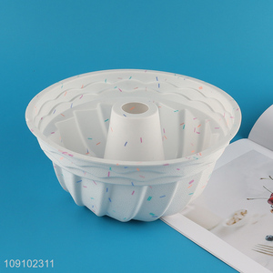 Online Wholesale Food Grade Silicone Cake Mold Non-Stick Bundt Cake Pan