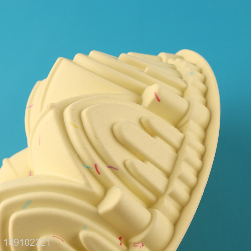 Factory Price Crown Castle Shape Silicone Cake Mold Silicone Baking Molds