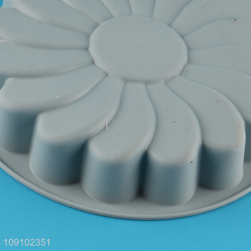 New Arrival Flower Shape Silicone Cake Molds for Chocolate Jello Candy