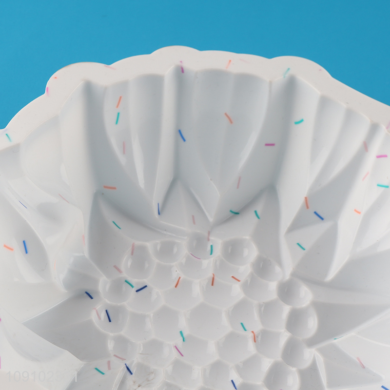 High Quality Flower Shape Silicone Cake Mold for Baking Cake Pies Jello