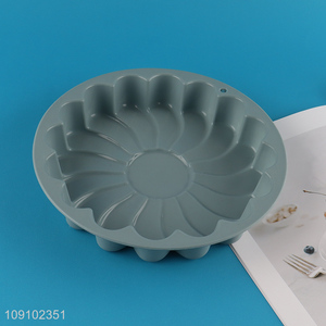 New Arrival Flower Shape Silicone Cake Molds for Chocolate Jello Candy